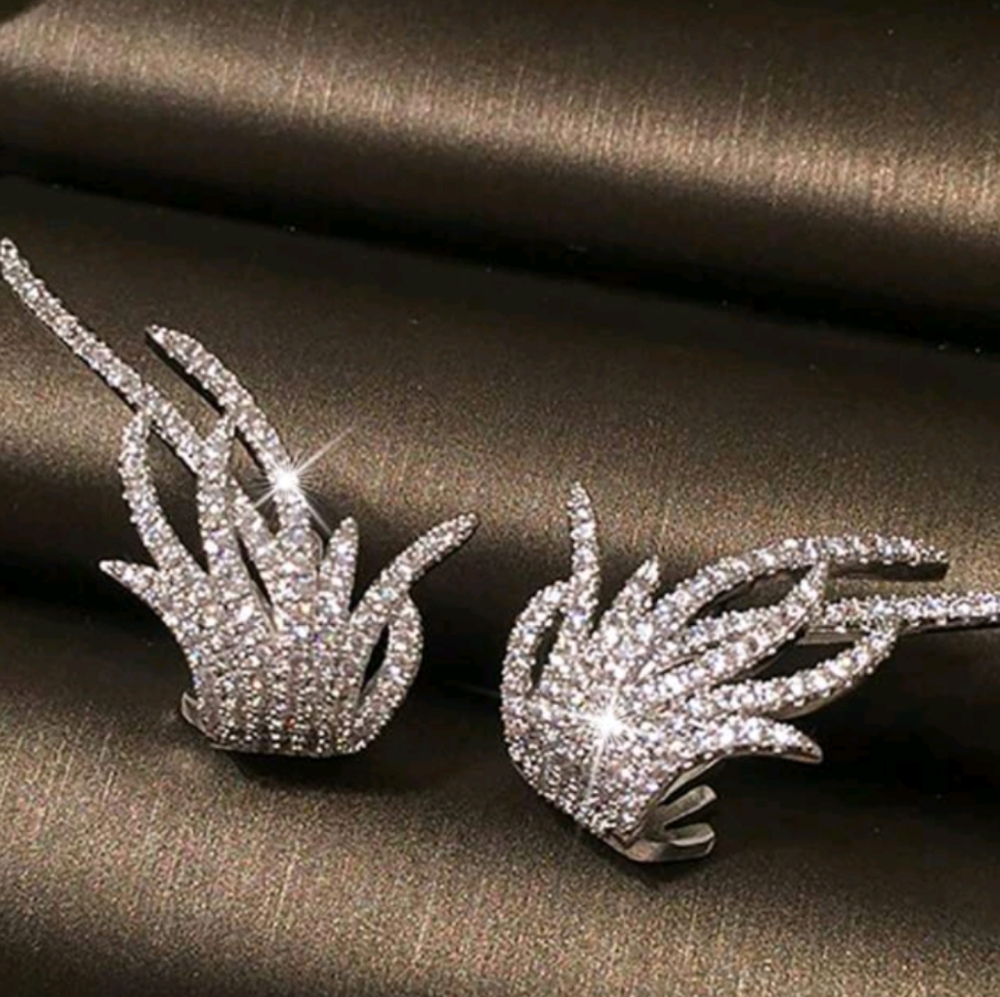 3 For $25 Elegant Cubic Zirconias Earrings